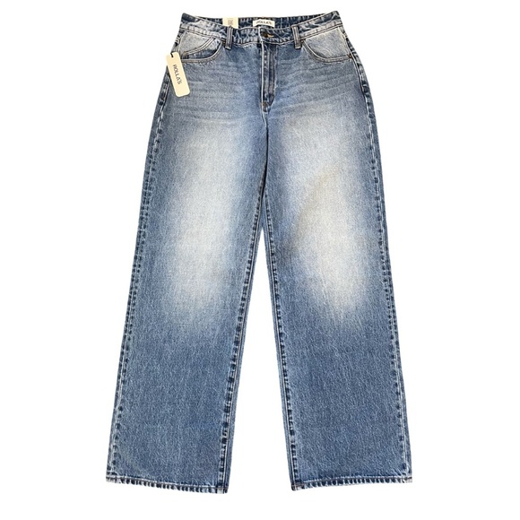 ROLLA'S Kate Baggy Mid Rise Wide Leg Blue Jeans Womens Size 29 New With Tags - Picture 4 of 15